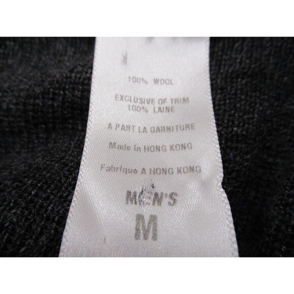 Patagonia Sweater Adult Small S Gray Knit Wool Full Zip Casual Preppy Mens * - Picture 10 of 11